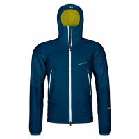 Ortovox Westalpen Swisswool Jacket M Petrol Blue Outdorová bunda