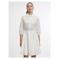 Orsay Bílé dámské košilové šaty - Dámské