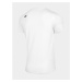 4F Pánské bavlněné tričko H4L22-TSM010 White