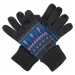 Alpine Pro Lore 2 Unisex pletené rukavice UGLP018 Blue aster