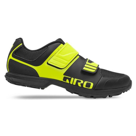 GIRO Cyklistické tretry - BERM - černá/světle zelená