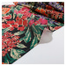 Šátek s potiskem maxi květů, 198 x 38 cm
