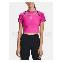 Tričko Under Armour UA Run Anywhere Crop SS-PNK