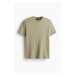 H & M - Pletené tričko Regular Fit - zelená
