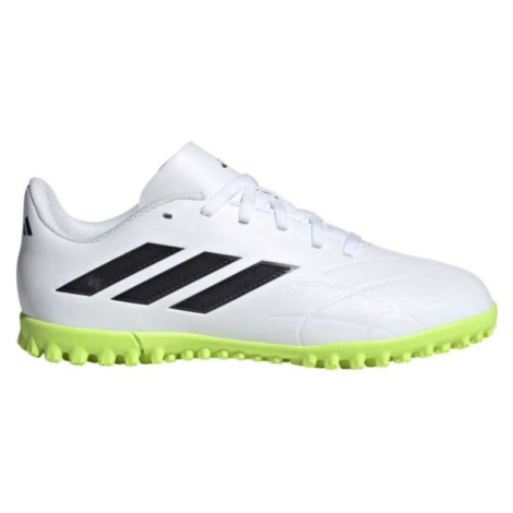 adidas COPA PURE.4 TF J Dětské turfy, bílá, velikost 36