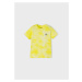 Tričko s krátkým rukávem BATICA RIDE & ROLL žluté MINI Mayoral