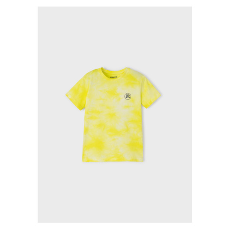 Tričko s krátkým rukávem BATICA RIDE & ROLL žluté MINI Mayoral