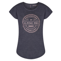 Dámské triko Alpine Pro MAILA - modro-šedá