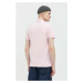 Polo tričko Abercrombie & Fitch růžová barva