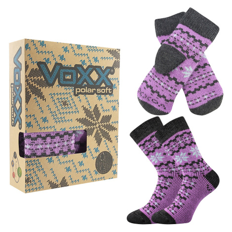 VOXX® ponožky Trondelag set fialová 1 ks 117521