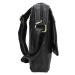 Pánská kožená taška přes rameno SendiDesign Druso - černá