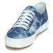 Superga 2750 TIE DYE DENIM Modrá