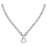 Morellato Elegantní ocelový náhrdelník se srdíčkem Incontri SAUQ05