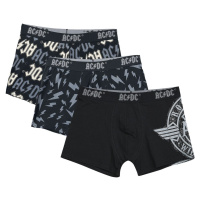 AC/DC EMP Signature Collection Boxerky cerná/šedá