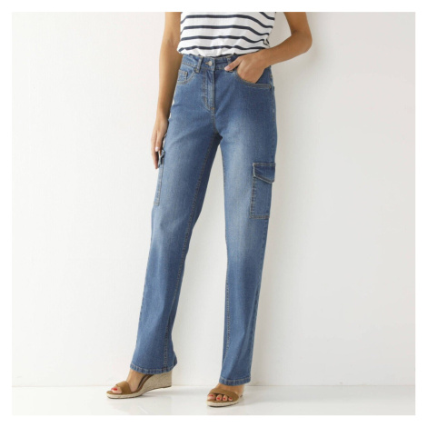 Cargo rovné strečové džíny Blancheporte