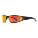 Sluneční brýle Wraptor Polarized Gatorz® – Smoke Polarized / Sunburst, Černá