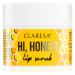 Claresa Hi, Honey peeling na rty s medem 15 g