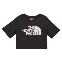 The North Face Girls S/S Crop Easy Tee Černá