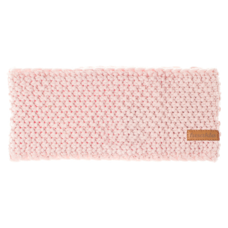 Pletená čelenka Fusakle růžová