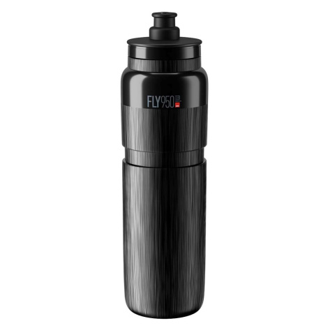 ELITE Cyklistická láhev na vodu - FLY TEX 950 ml - černá