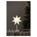 Vánoční světelná dekorace výška 52 cm Star Trading Karo - bílá