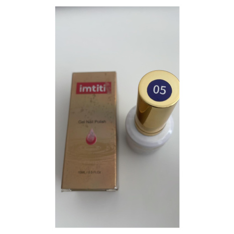 Imtiti Gelový lak na nehty Modrá 15ml