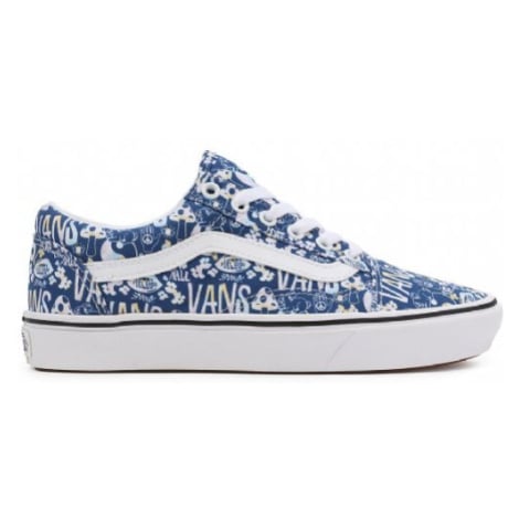 VANS-UA ComfyCush Old Skool (Pastel Tie Dye) multi/true white Modrá