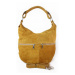 Kožená kabelka přes rameno Vera Pelle W345R camel