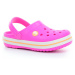 pantofle Crocs Crocband Clog K - Electric Pink/Cantaloupe