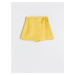 Reserved - Kraťasová sukně - Žlutá
