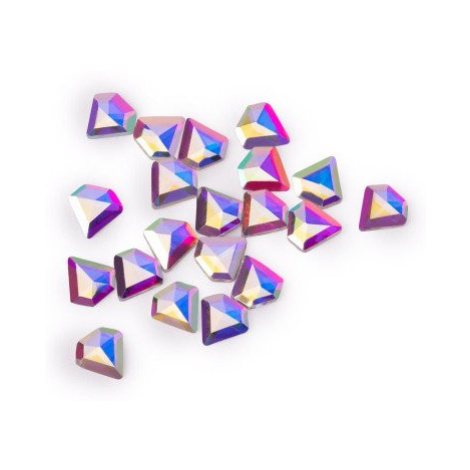 Zirkonové 3D diamanty nehty č.12 AB 20ks Allepaznokcie