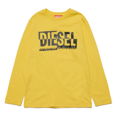 Tričko diesel tbon maglietta žlutá