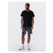 Koton Shorts with Lace-Up Waist Skull Print, Pocket Detail, Slim Fit.