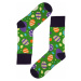 Velikonoční - happy socks - ponožky Avangard fialová