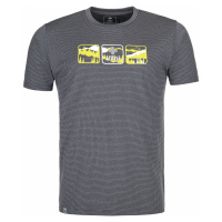 Kilpi GIACINTO-M Pánské outdoorové tričko PM0024KI Tmavě šedá