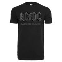 ACDC Back In Black Tee černé