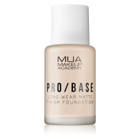 MUA Makeup Academy PRO/BASE dlouhotrvající matující make-up odstín #110 30 ml