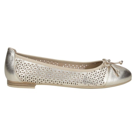 Caprice Ballerinas Zlatá