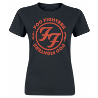 Foo Fighters Logo Red Circle Dámské tričko černá