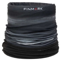 Finmark FSW-242 Multifunkční šátek s fleecem, černá, velikost