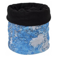 Finmark MULTIFUNCTIONAL SCARF WITH FLEECE Multifunkční šátek s fleecem, světle modrá, velikost
