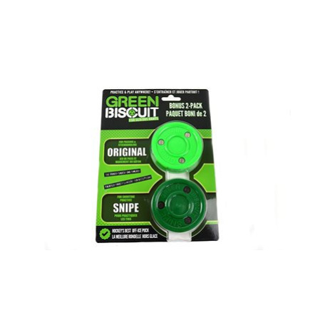 Green Biscuit Bonus 2-Pack, zelená