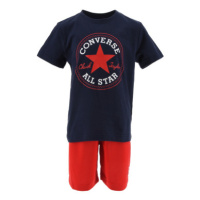 Converse Sada trička a šortek modrá/červená