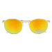 Sunmania Sunmania Oranžové sluneční brýle pilotky "Oval Classic" 727584871