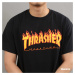 Thrasher Flame Logo Black