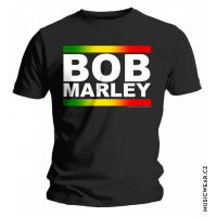 Bob Marley tričko, Rasta Band Block, pánské