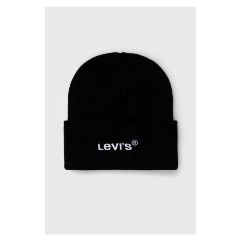 Čepice Levi's černá barva, D5548.0006-59 Levi´s