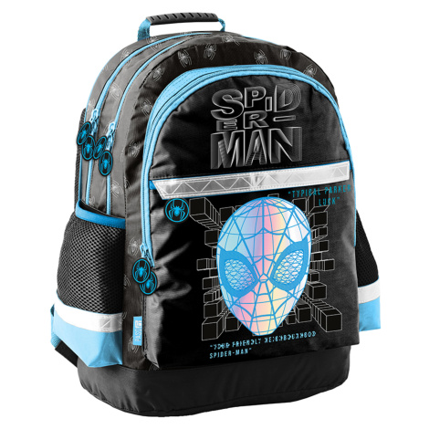 Paso Školní batoh Spiderman černá/modrá