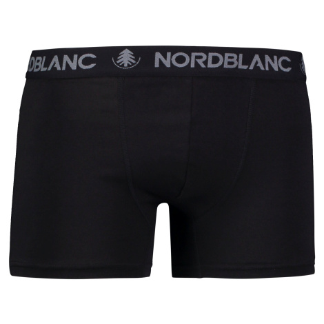 Nordblanc Fiery pánské bavlněné boxerky černé