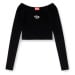 Svetr diesel m-vera-ls knitwear black 1